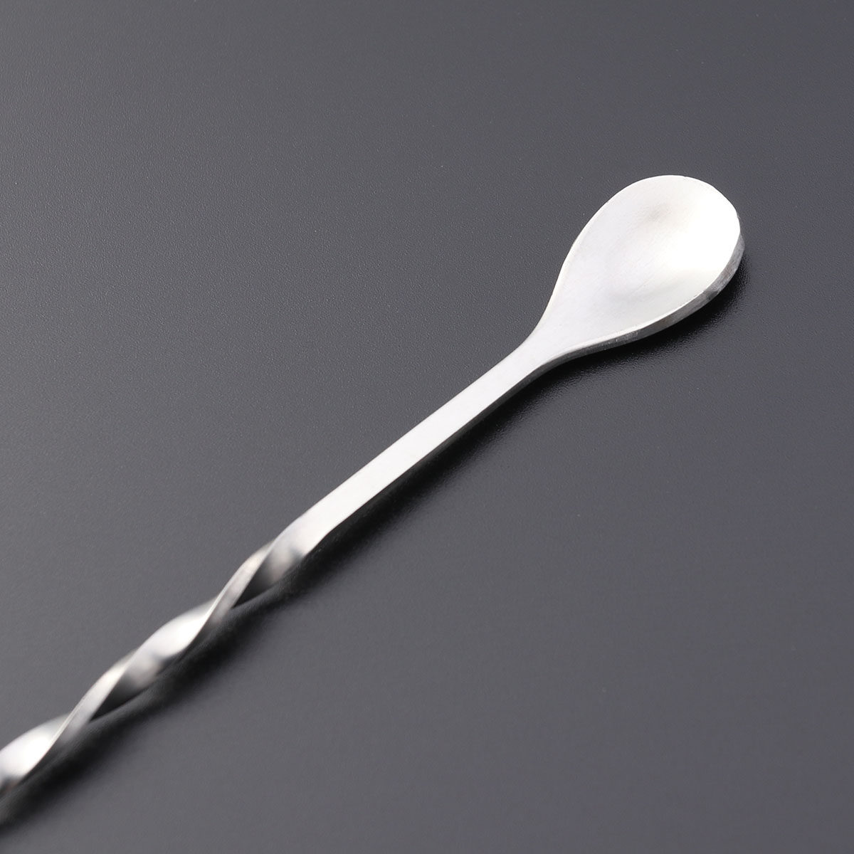 Bar Spoon Twisted - 304 Edelstahl Gedrehter Löffel, Mischgabel, Rührstab