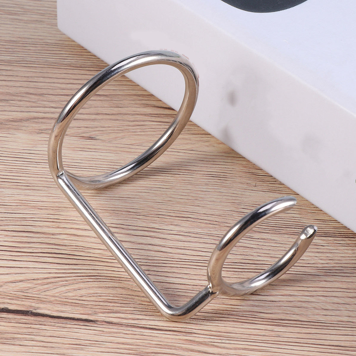 Home Barber - Rasierpinselhalter aus Edelstahl, langlebiger Ständer für