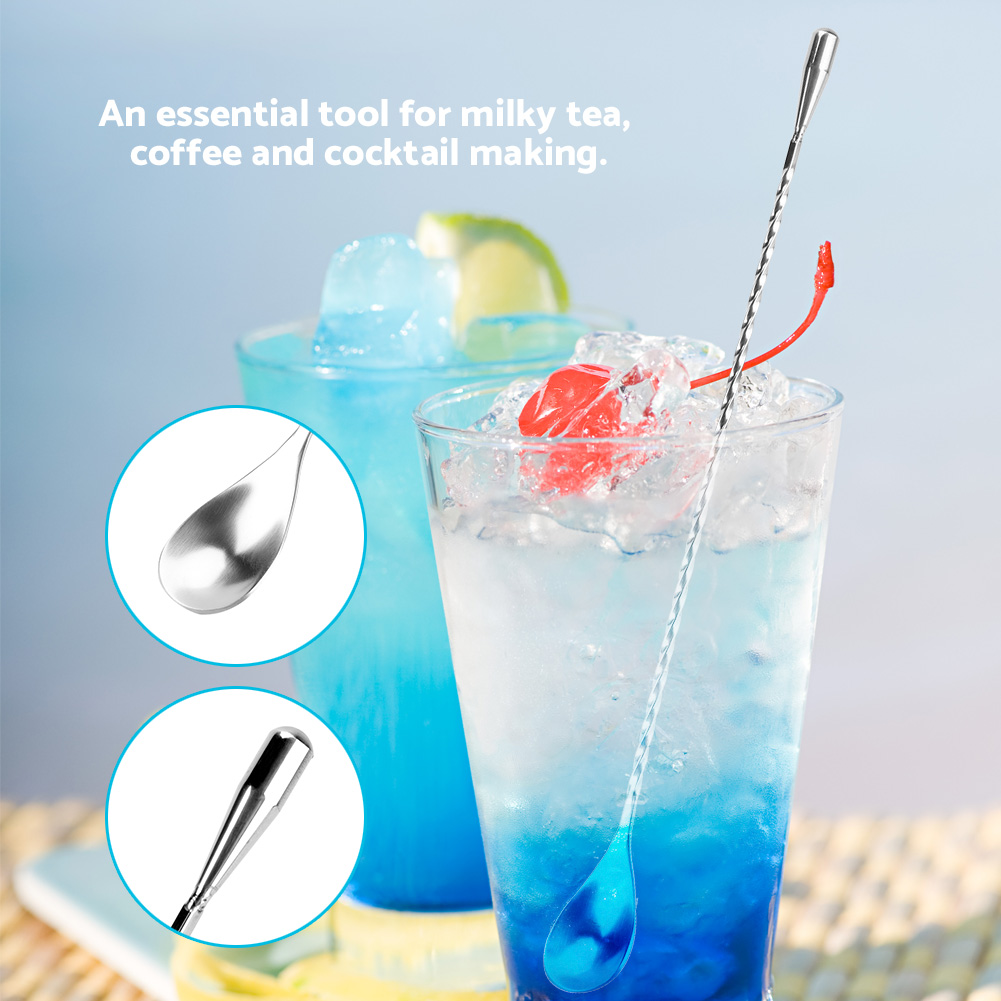 Edelstahl-Barlöffel mit Langem – Bar Spoon Twisted Bewertung und Preis
