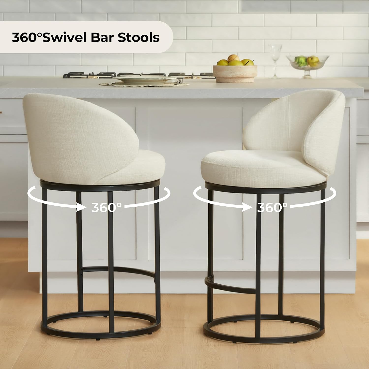 Gepolsterte Drehbare Barhocker – Home Bar Stools Bewertung und Preis
