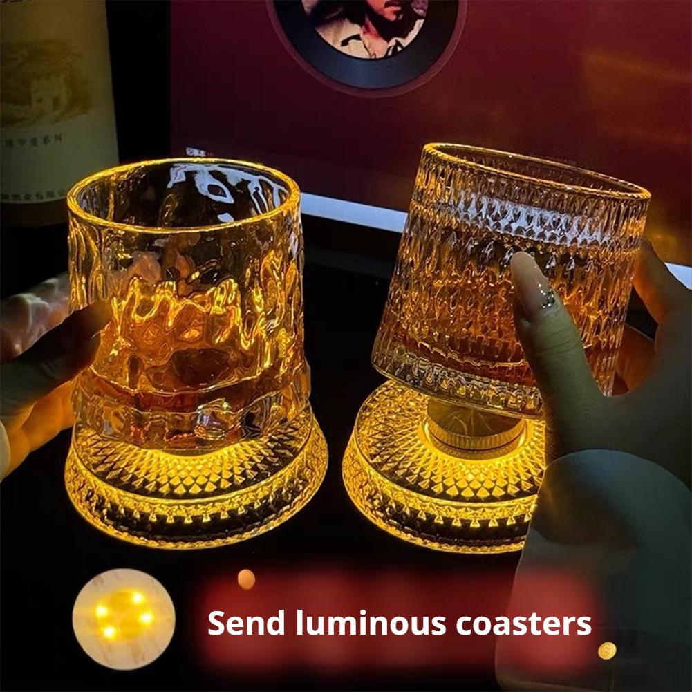 360 °   Rotierendes Whiskeygla – Highball Glass Set Bewertung und Preis