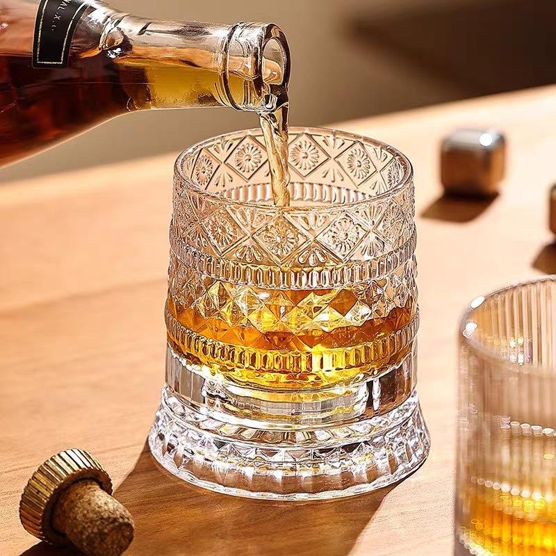 360 °   Rotierendes Whiskeygla – Highball Glass Set Bewertung und Preis