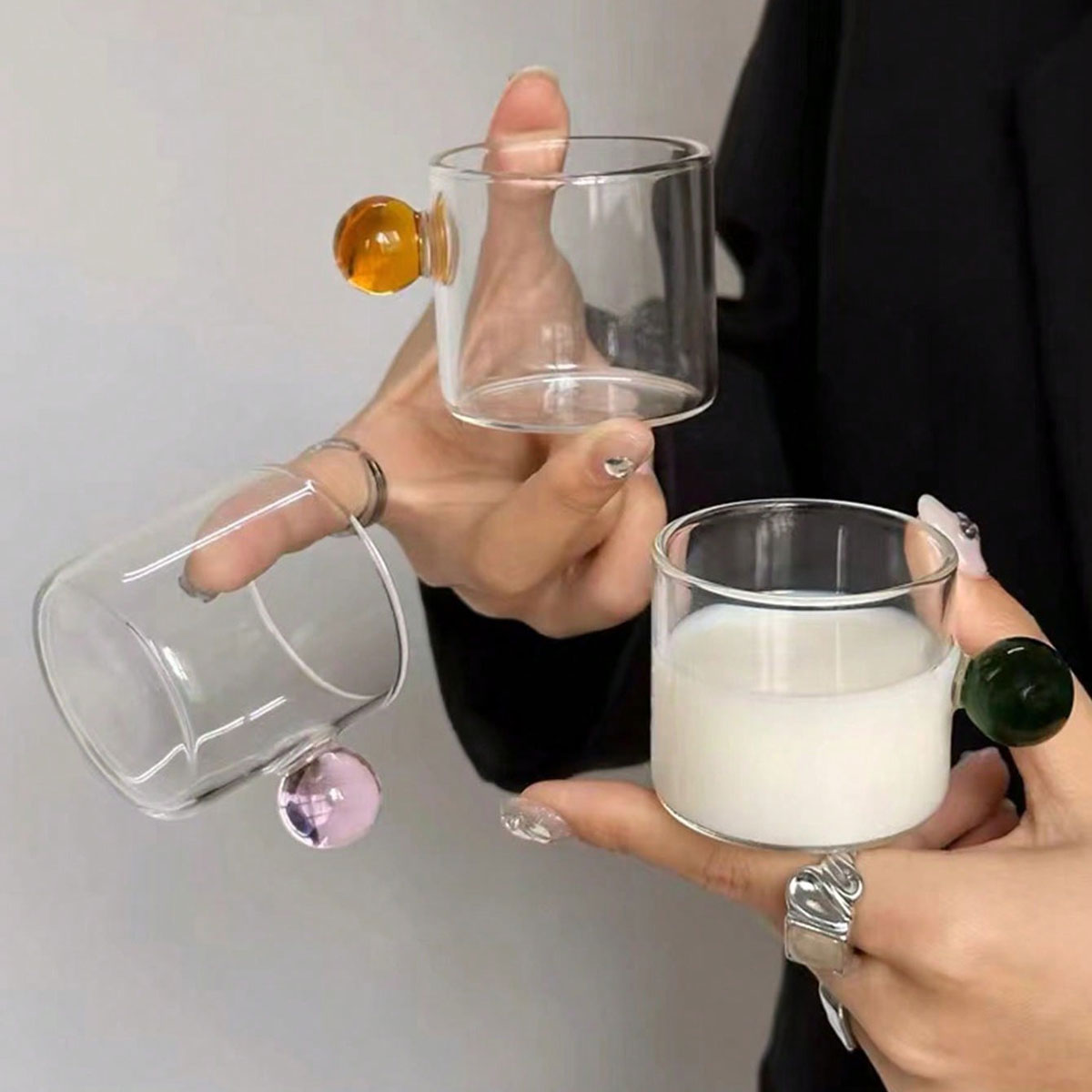 Hochwertige, farbenfrohe Milch – Highball Glass Set Bewertung und Preis