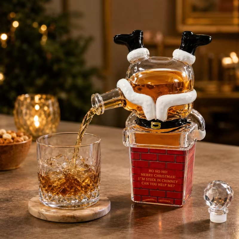 Weihnachtsmann im Schornstein, – Home Bar Setup Bewertung und Preis