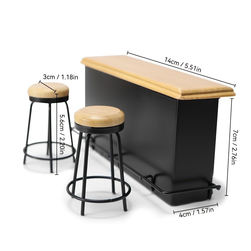 3-teiliges 1:12 Puppenhaus Min – Home Bar Setup Bewertung und Preis