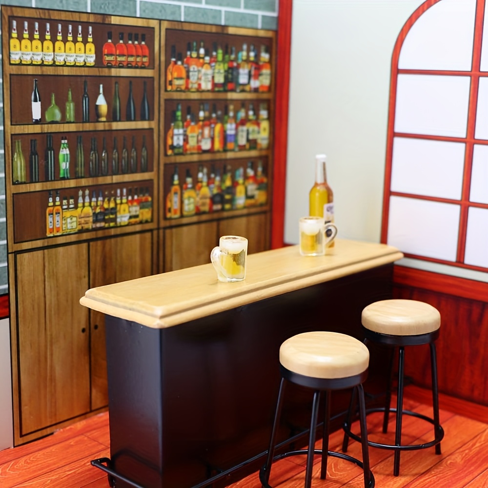 3-teiliges 1:12 Puppenhaus Min – Home Bar Setup Bewertung und Preis
