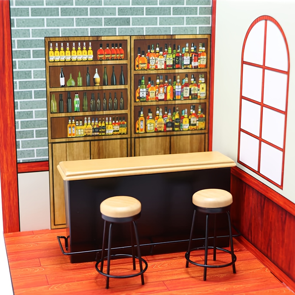 3-teiliges 1:12 Puppenhaus Min – Home Bar Setup Bewertung und Preis