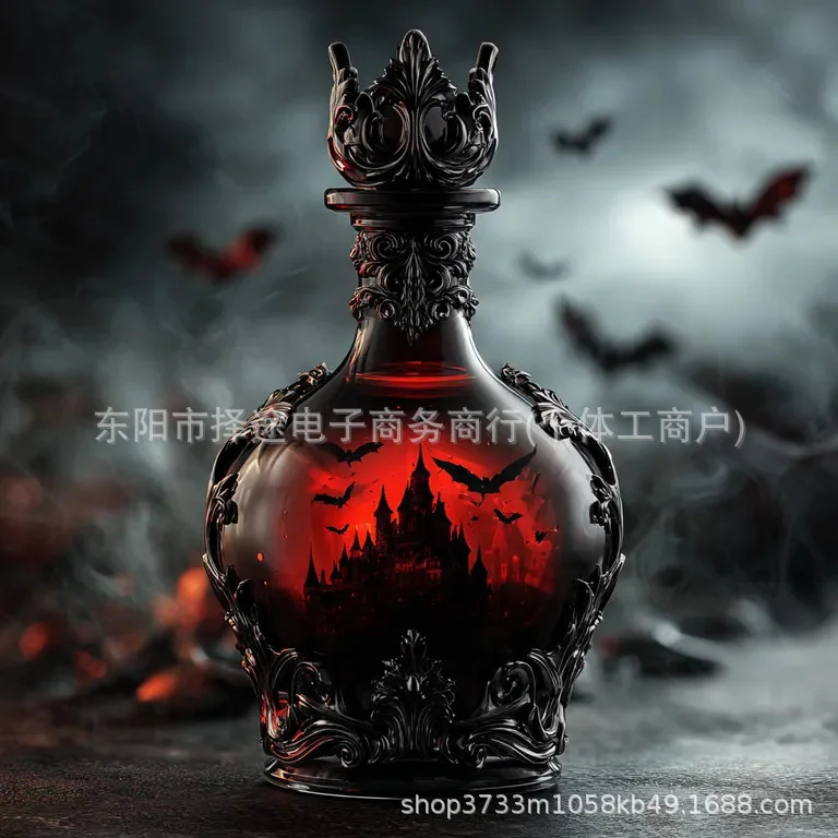 Batwing-Schloss-Dekanter, Goth – Home Bar Setup Bewertung und Preis