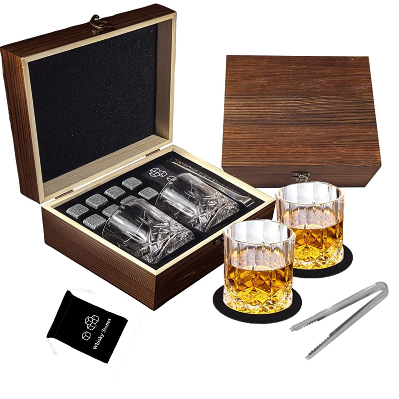 Whiskey-Steine Geschenkset, 8  – Highball Glass Set Bewertung und Preis