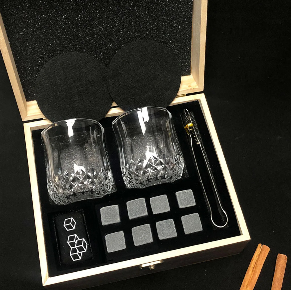 Whiskey-Steine Geschenkset, 8  – Highball Glass Set Bewertung und Preis