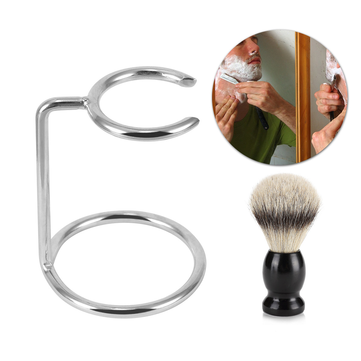 Rasierpinselhalter aus Edelsta – Home Barber Bewertung und Preis
