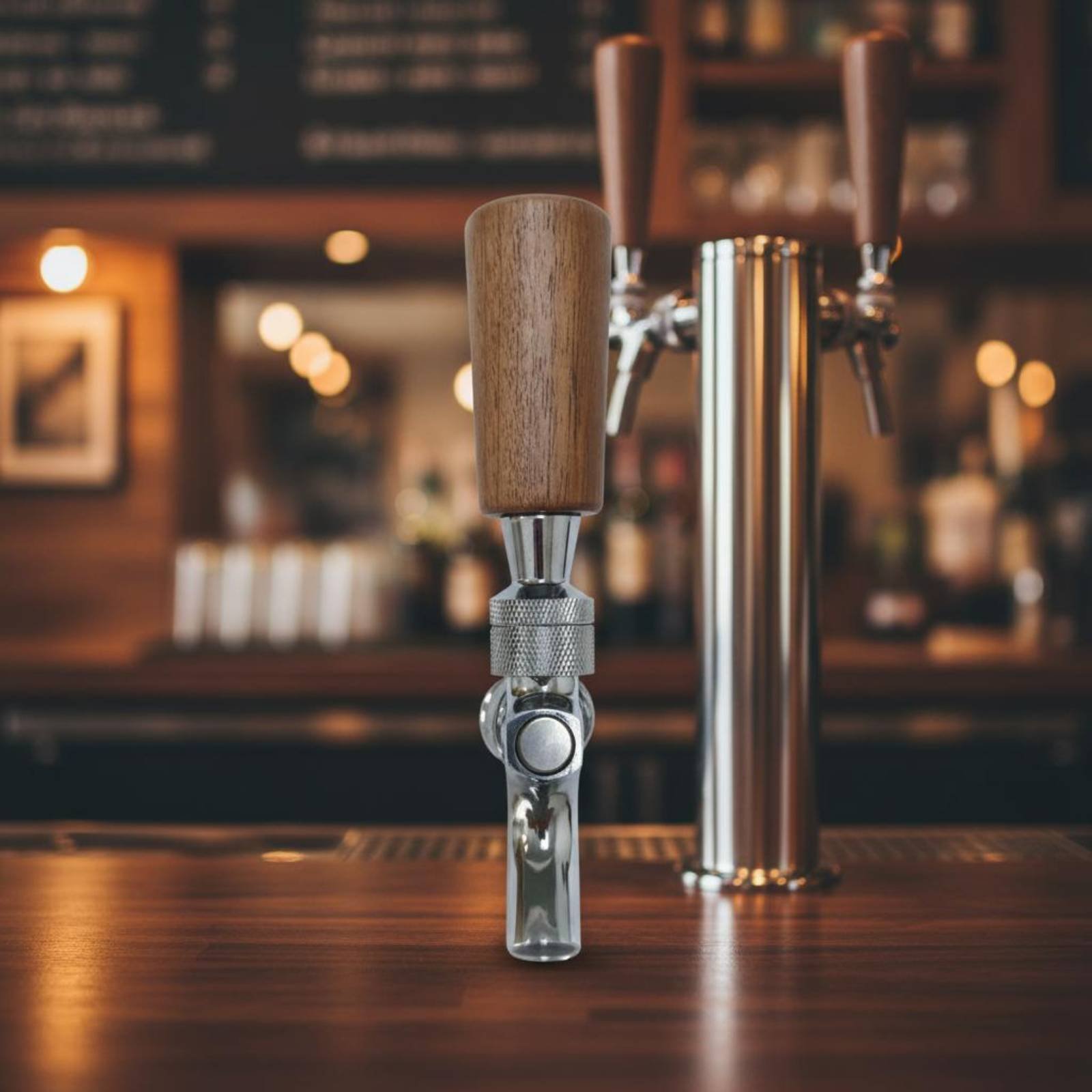 Kurzer Holz-Bierhahngriff aus  – Home Bar Accessories Bewertung und Preis