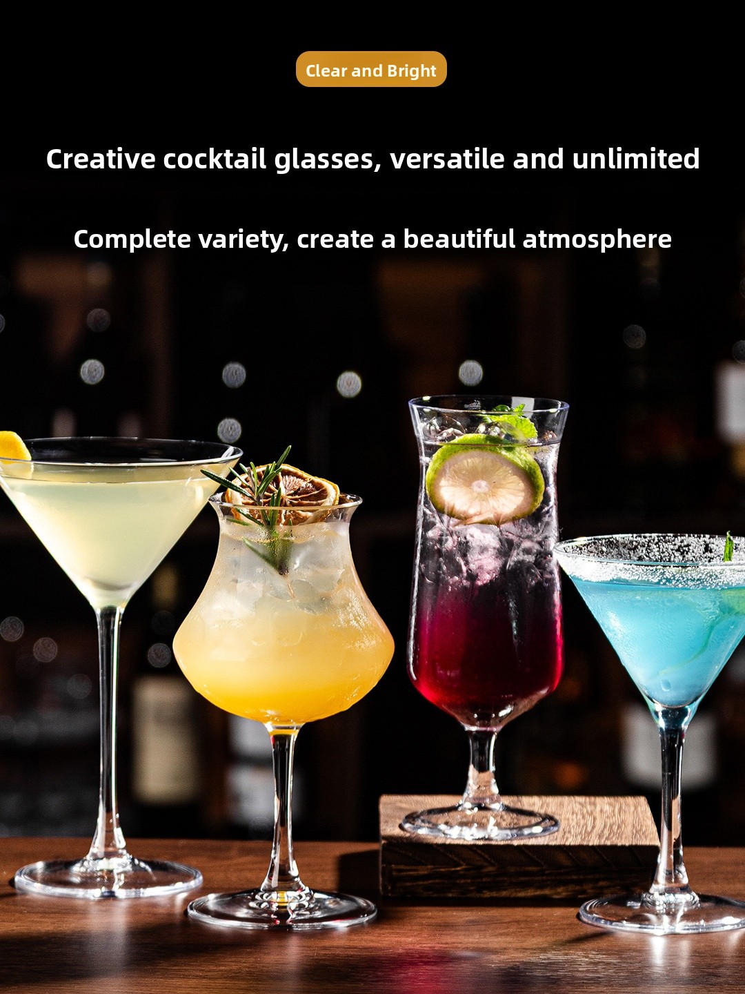 Premium Kristallglas-Cocktail- – Old Fashioned Glass Bewertung und Preis