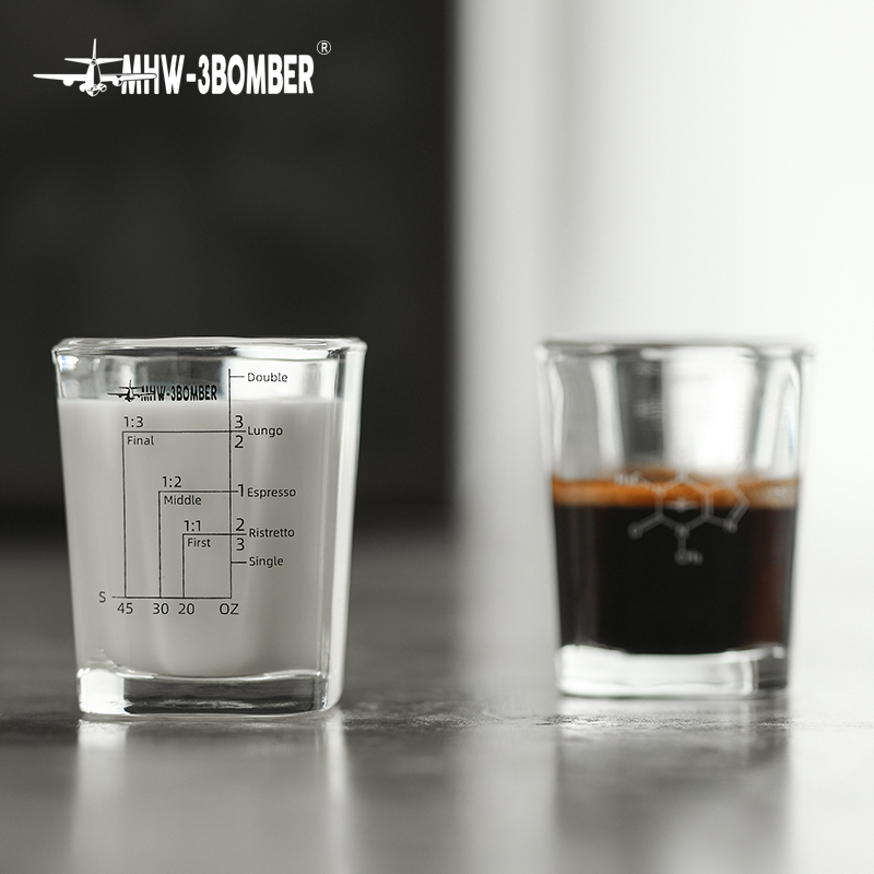 Espresso-Messbecher aus Glas,  – Home Barista Bewertung und Preis